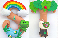 vikacreations forest name banner