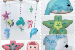 vikacreations sea theme baby mobile