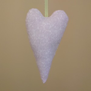 Bee happy heart christmas tree decoration