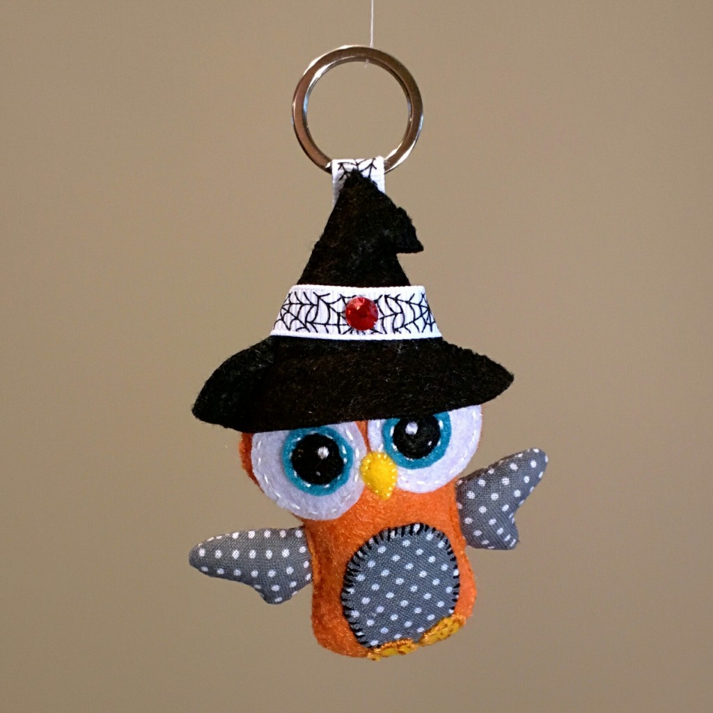 wizard owl key charm keychain handbag decoration