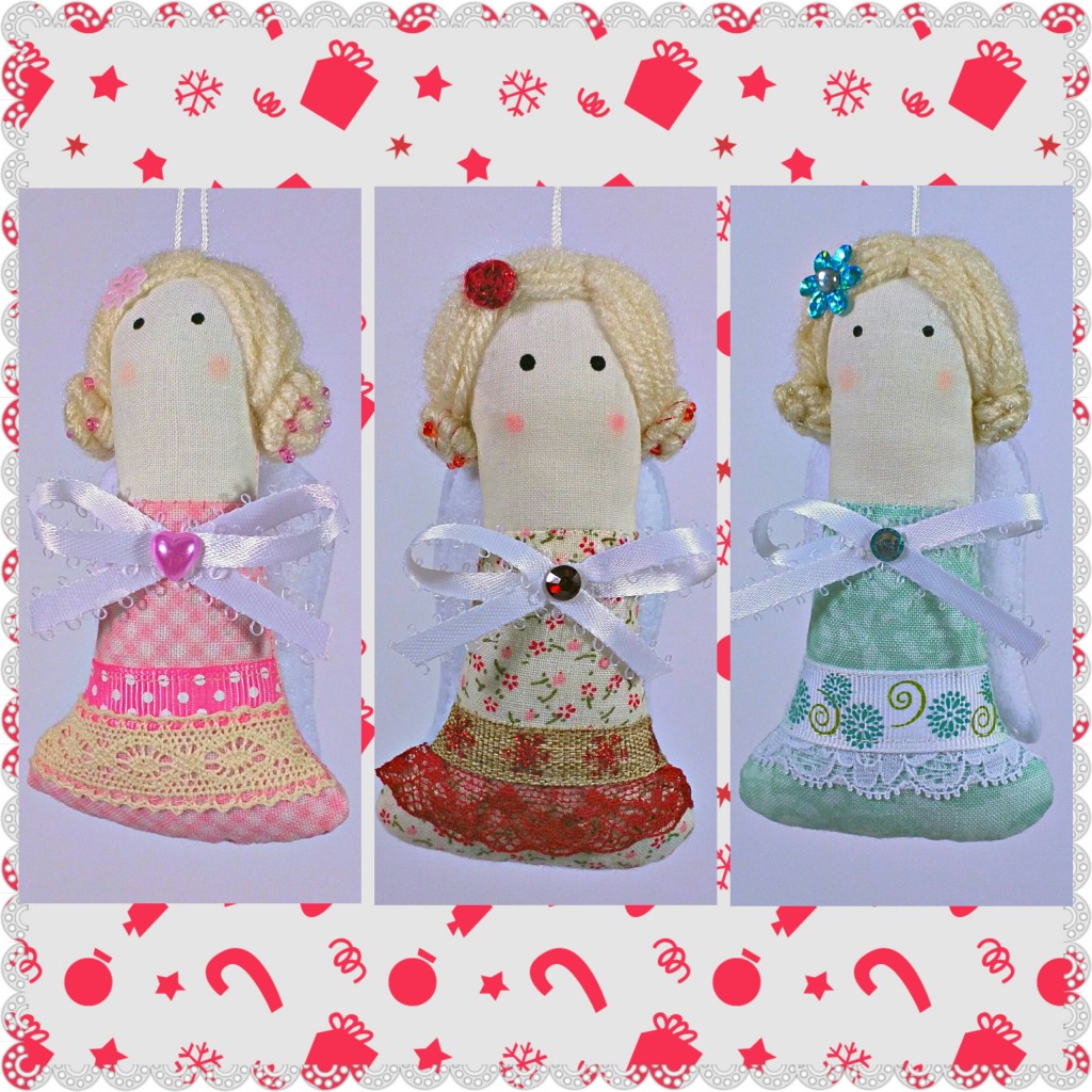 three christmas angels