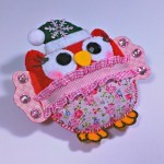 red owl ornament