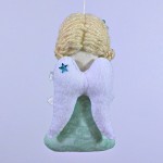 Turquoise christmas angel