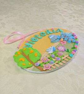 personalized name plaque wall door hanging decoration