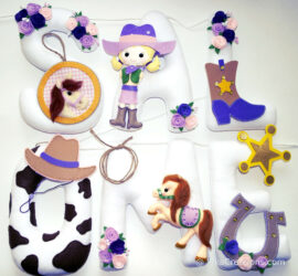 cowgirl name banner